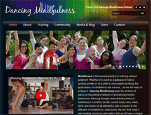 Tablet Screenshot of dancingmindfulness.com